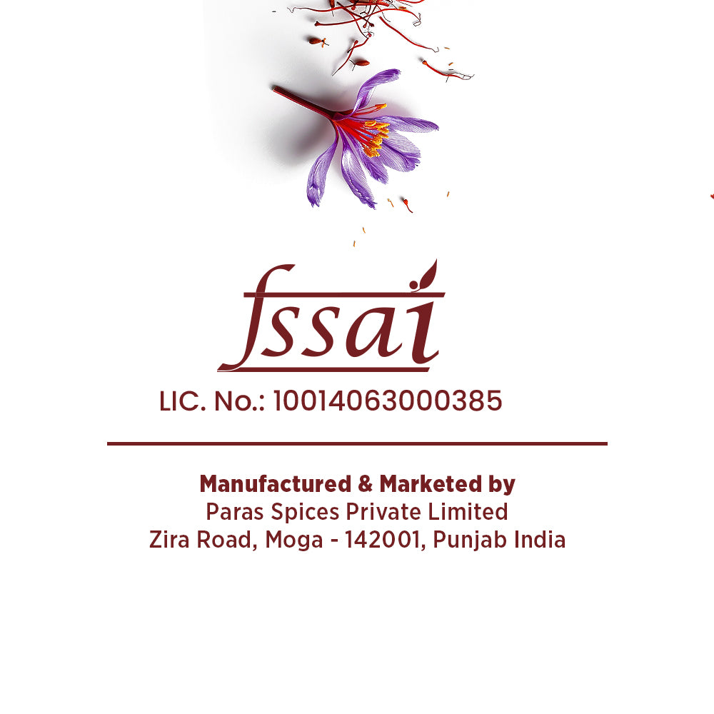 Orika Kashmiri Pampore Saffron .5 Gm - Orika Spices India